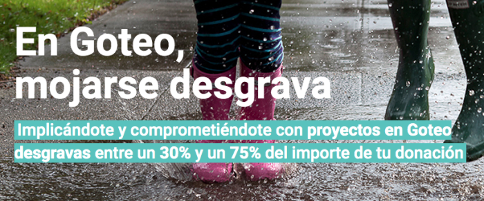 Día 4 de campaña: ¡50% del objetivo, y donar a Salvaje desgrava!