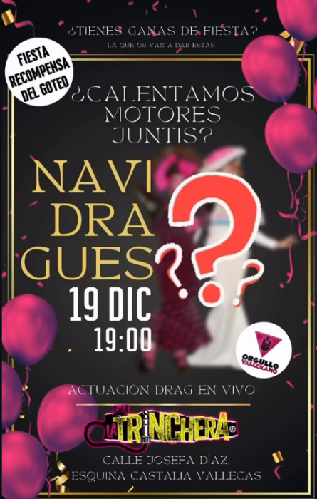🎄✨ ¡Cofianciadores os queremos invitar a una auténtica fiesta DRAG navideña! ✨🎄