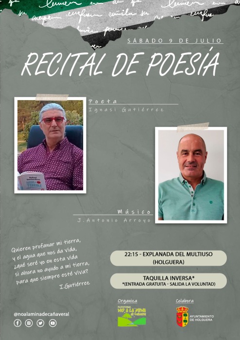 POETRY RECITAL IN HOLGUERA