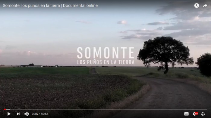 AHORA PUEDES VER ONLINE EL DOCUMENTAL «SOMONTE, LOS PUÑOS EN LA TIERRA»